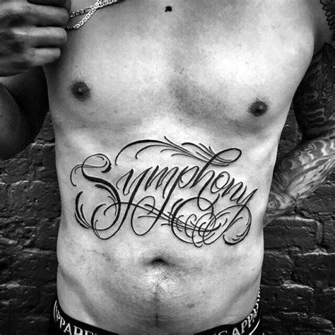 tatuajes en la panza hombres